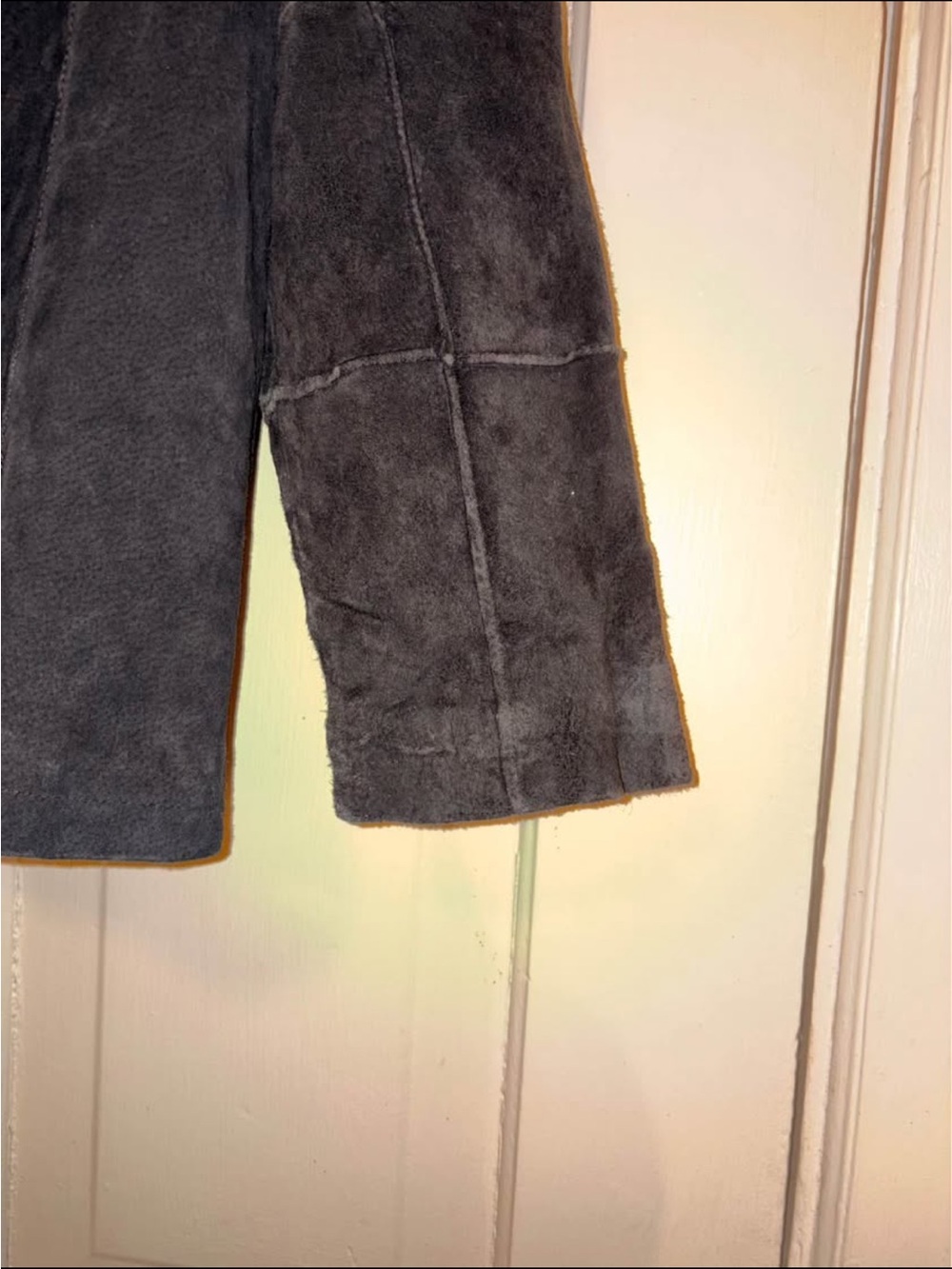 RAG vintage 100% suede leather jacket - Picture 6 of 6
